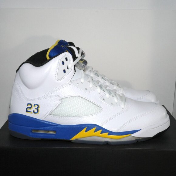 2013 Air Jordan 5 Retro Laney 136027-189 US 11.5 DS Brand New - Picture 8 of 12